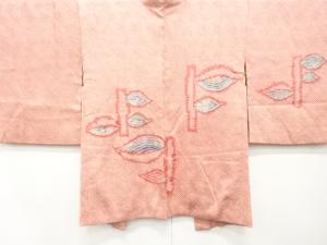 アンティーク　本総絞り　枝葉模様　長絵羽織